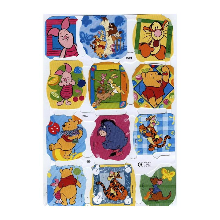 Bokmerker Second Hand - Disney Ole Brumm og Vennene MPL 2003,2004