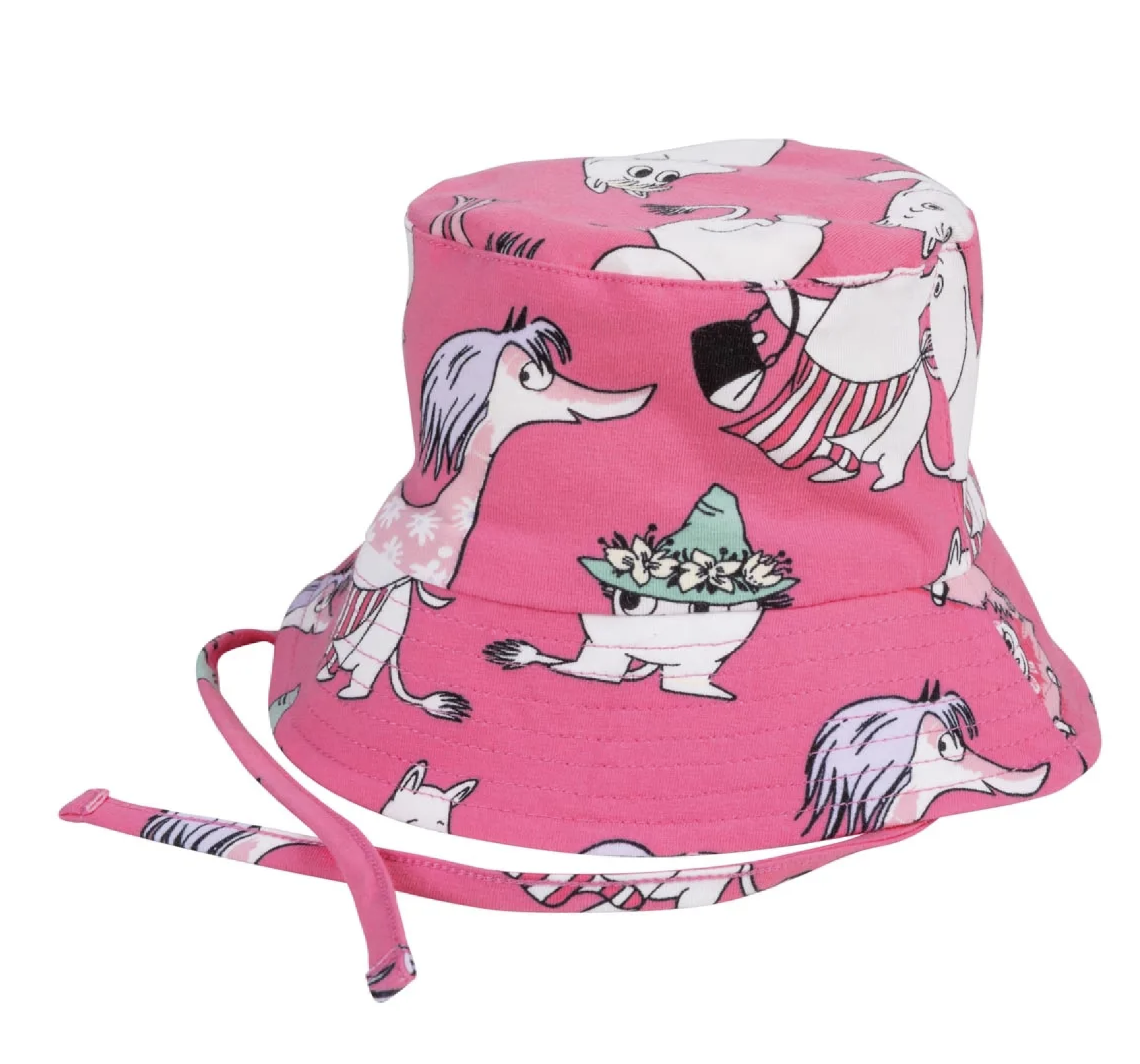 Mumin Bebis Solhatt - Tjejgäng Rosa