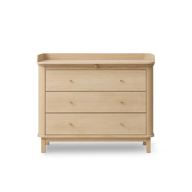 Skötbord Byrå Wood ek Oliver Furniture 