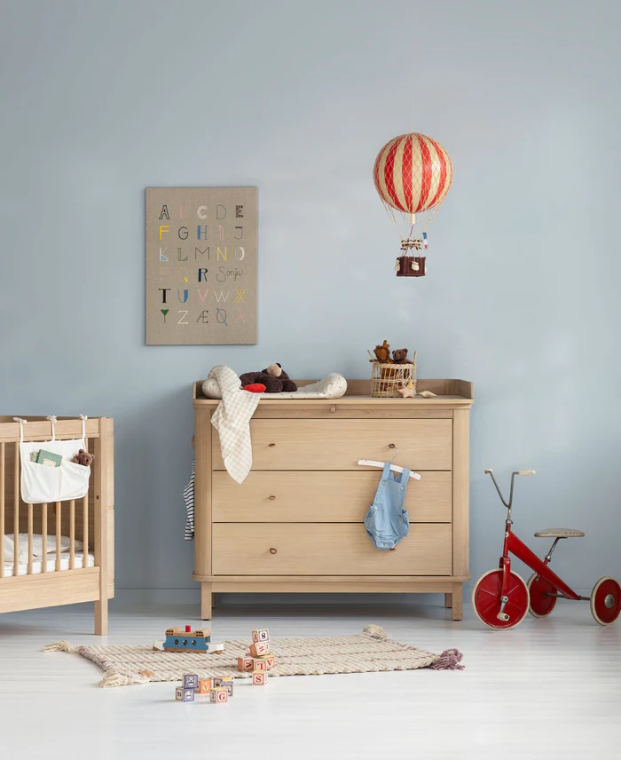 Skötbord Byrå Wood ek Oliver Furniture  - 5