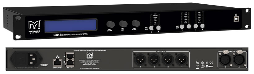 DX0.4 - 2 in 4 ut systemkontroller