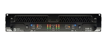 XiB4  Four channel DSP amplifier 1,250 Watts per channel at 2-Ohms