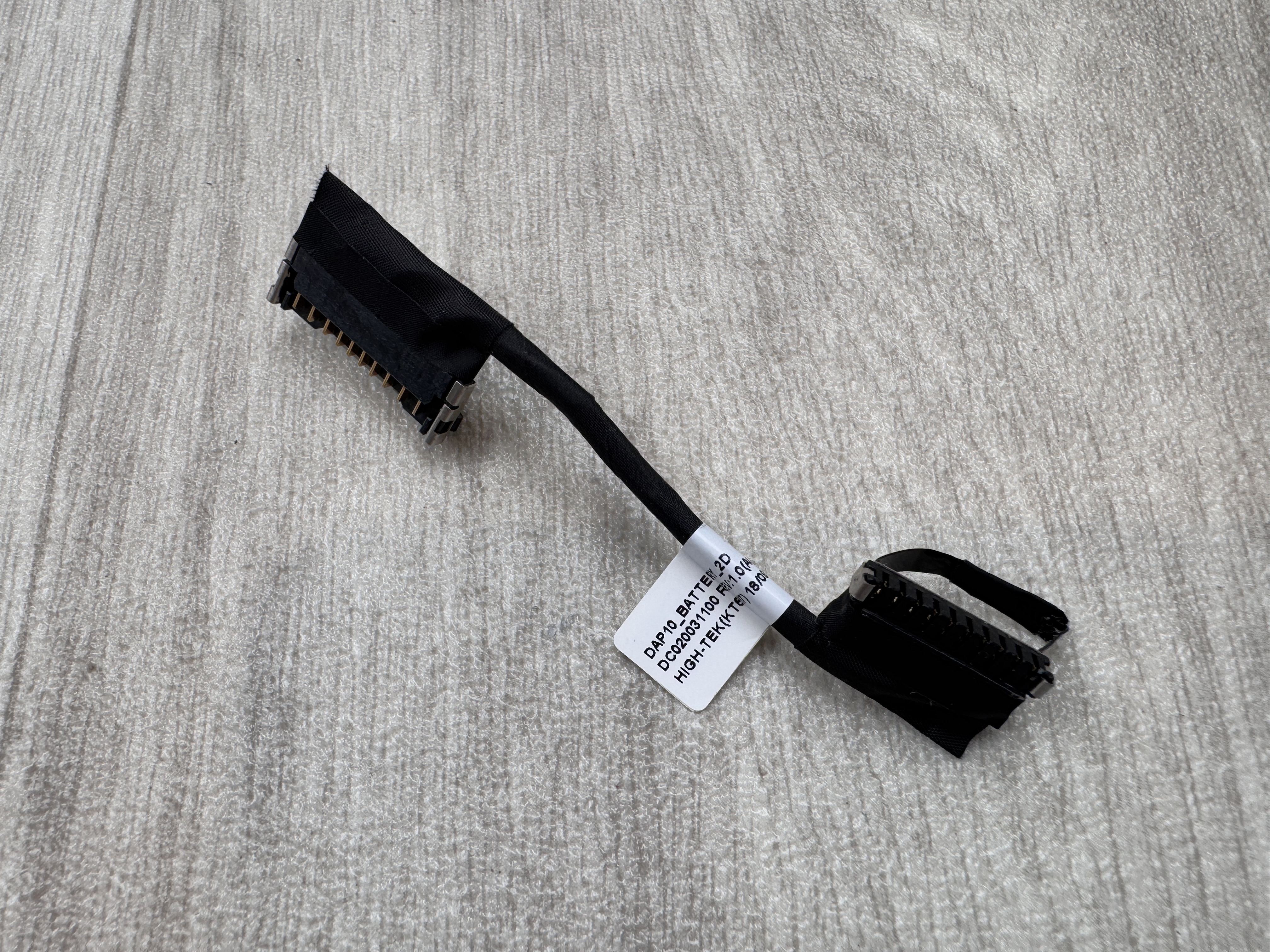 Original Dell batterikabel för Precision 7530 M7530 7540 M7540 P74F DC020031100 060T5G Battery Cable