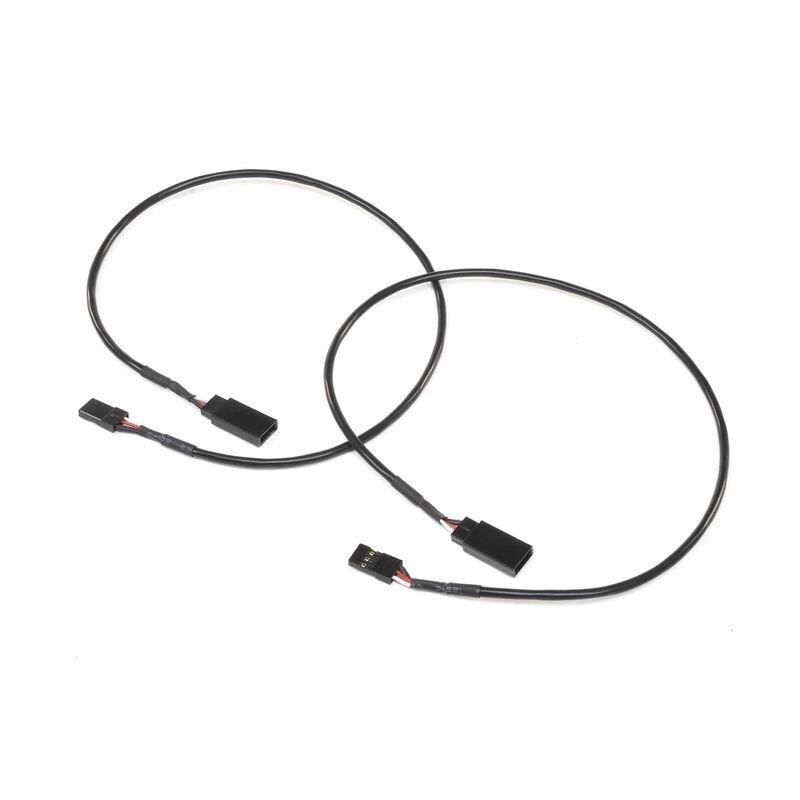 E-flite Shielded Servo Extension, 400mm