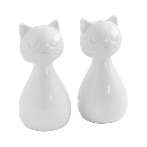 Pluto Produkter Salt & Pepparkar Katt vit