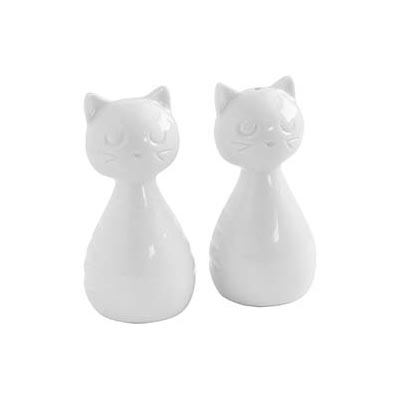 Pluto Produkter Salt & Pepparkar Katt vit - 2