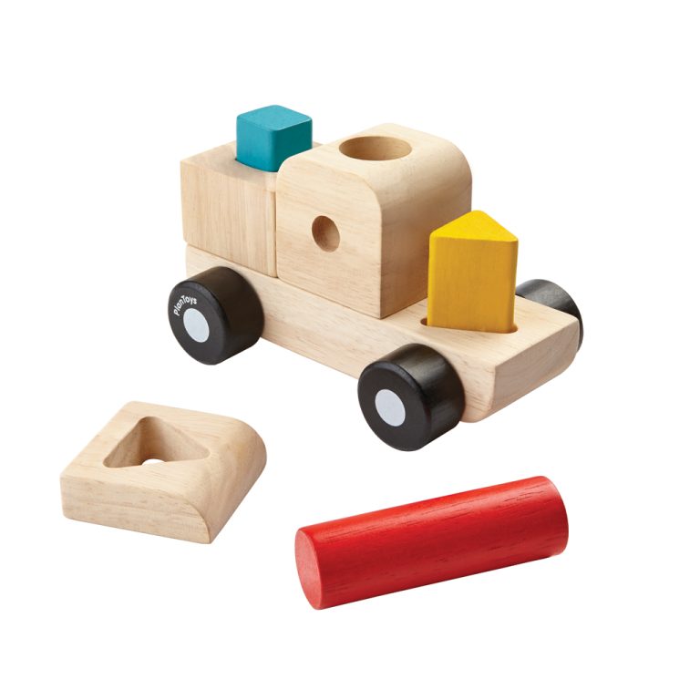 Flygplan med hjul / Pussel - Plan Toys  - 2