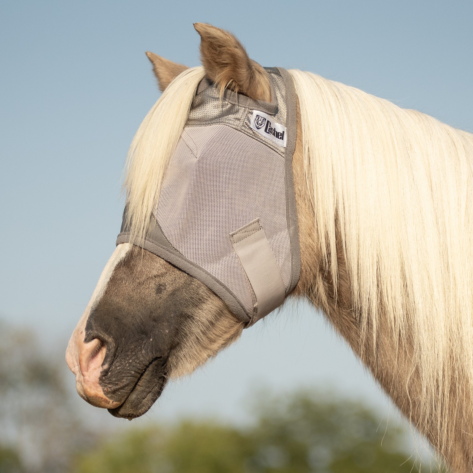 Cashel© Crusaders™ Fly Mask Grey  - 17