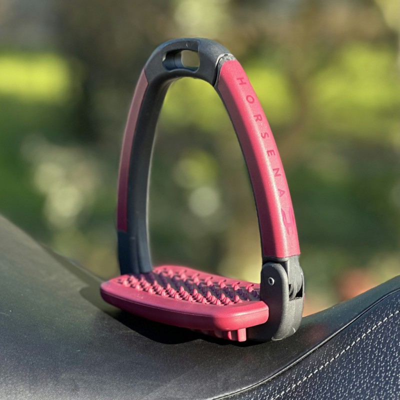 HORSENA 'Swap 2.0' Stigbyglar - Rosa - Ergonomisk