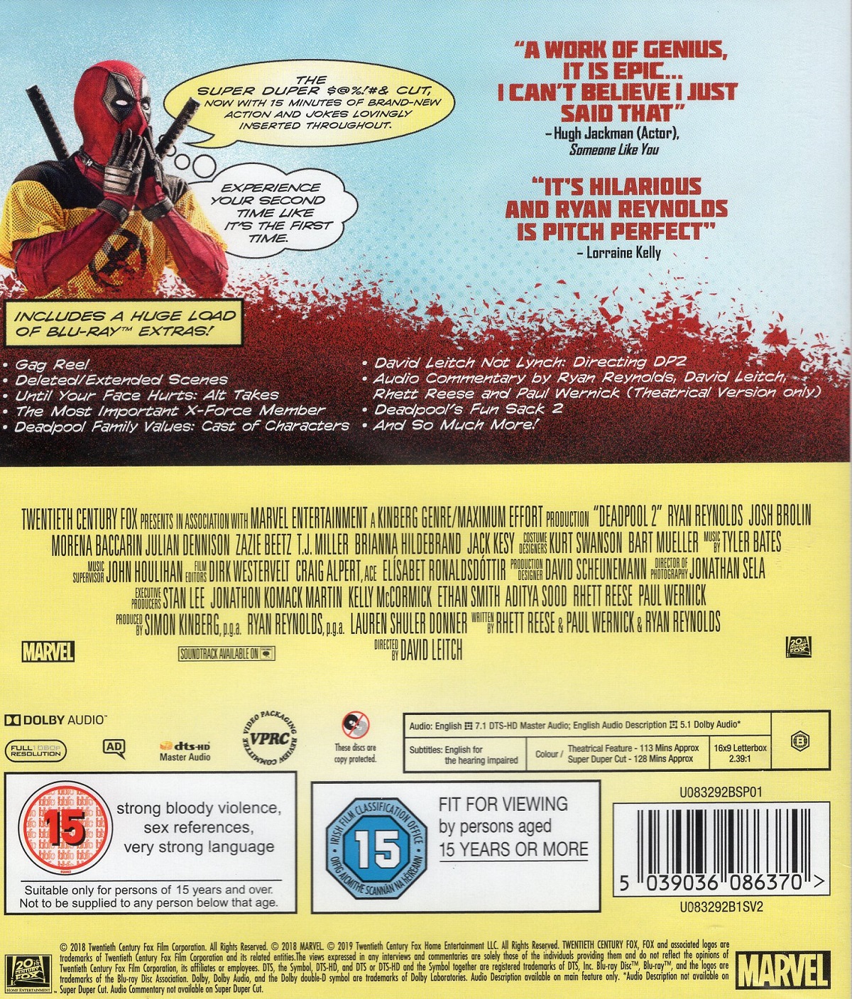 Deadpool 2 (ej svensk text) (Blu-ray) - 2