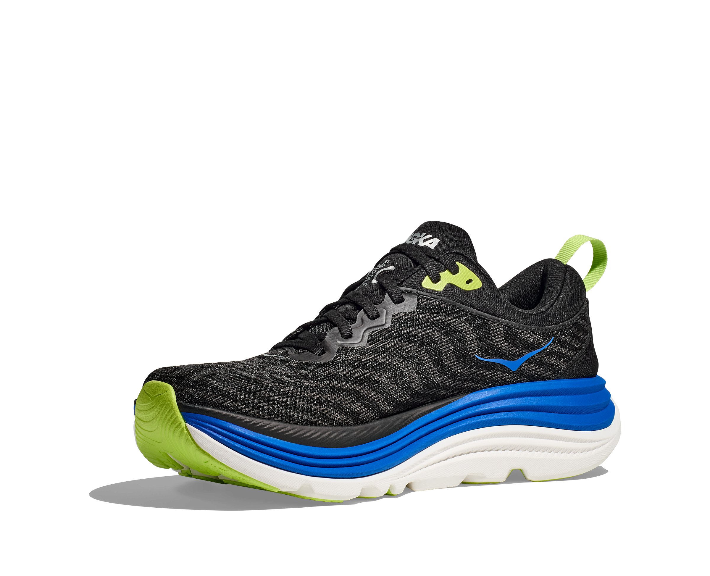 Hoka One One M Gaviota 5 - Black/Electric cobalt - 3