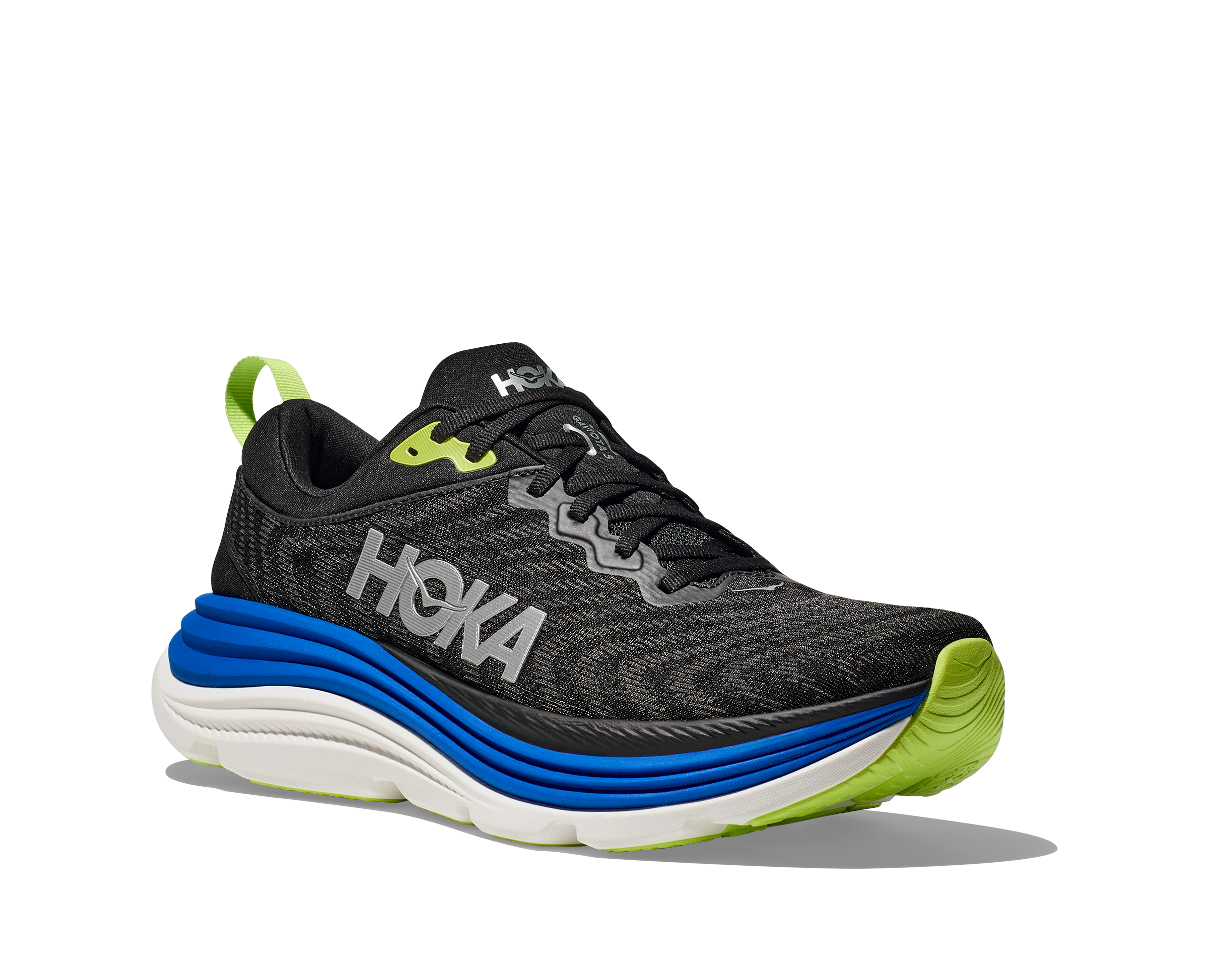 Hoka One One M Gaviota 5 - Black/Electric cobalt - 4
