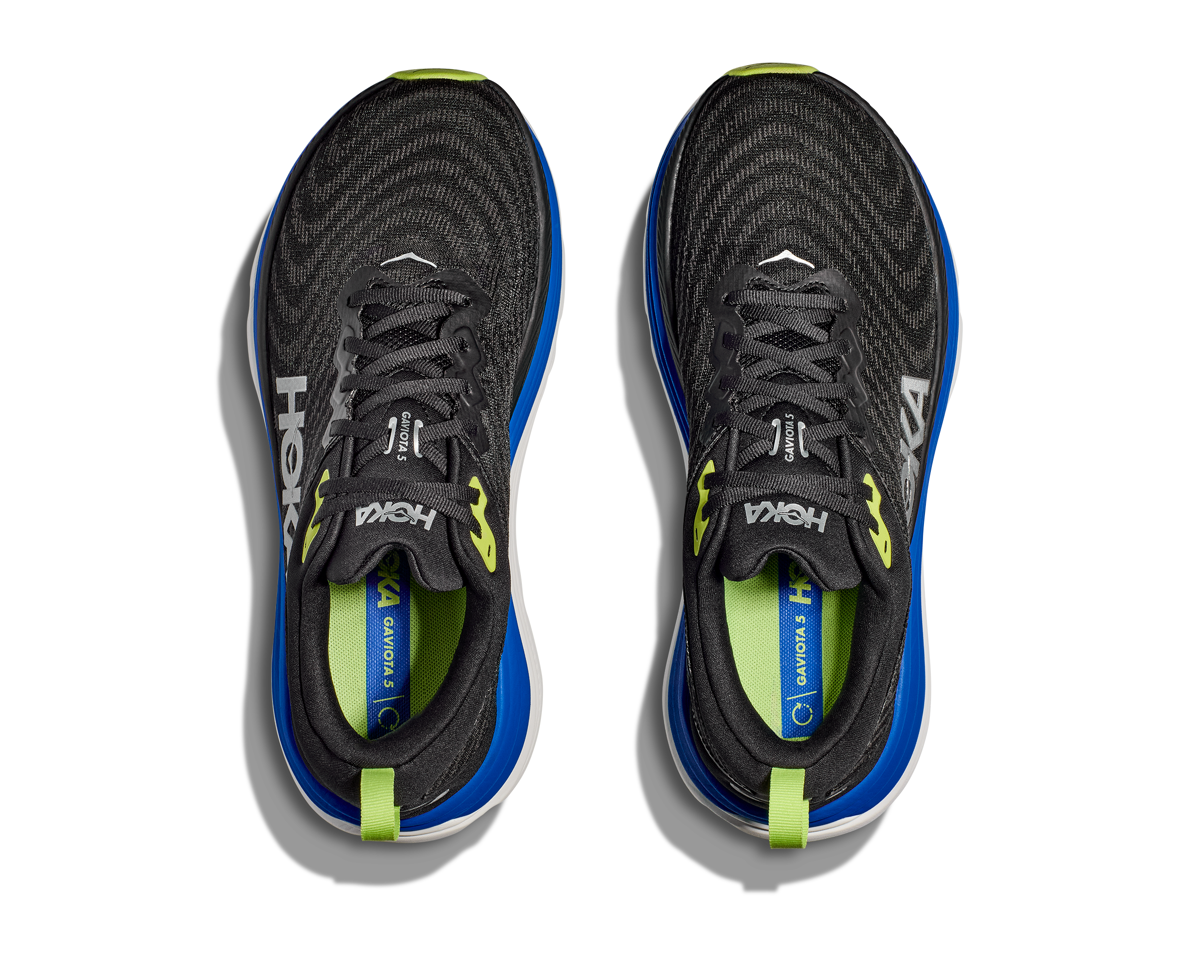 Hoka One One M Gaviota 5 - Black/Electric cobalt - 7