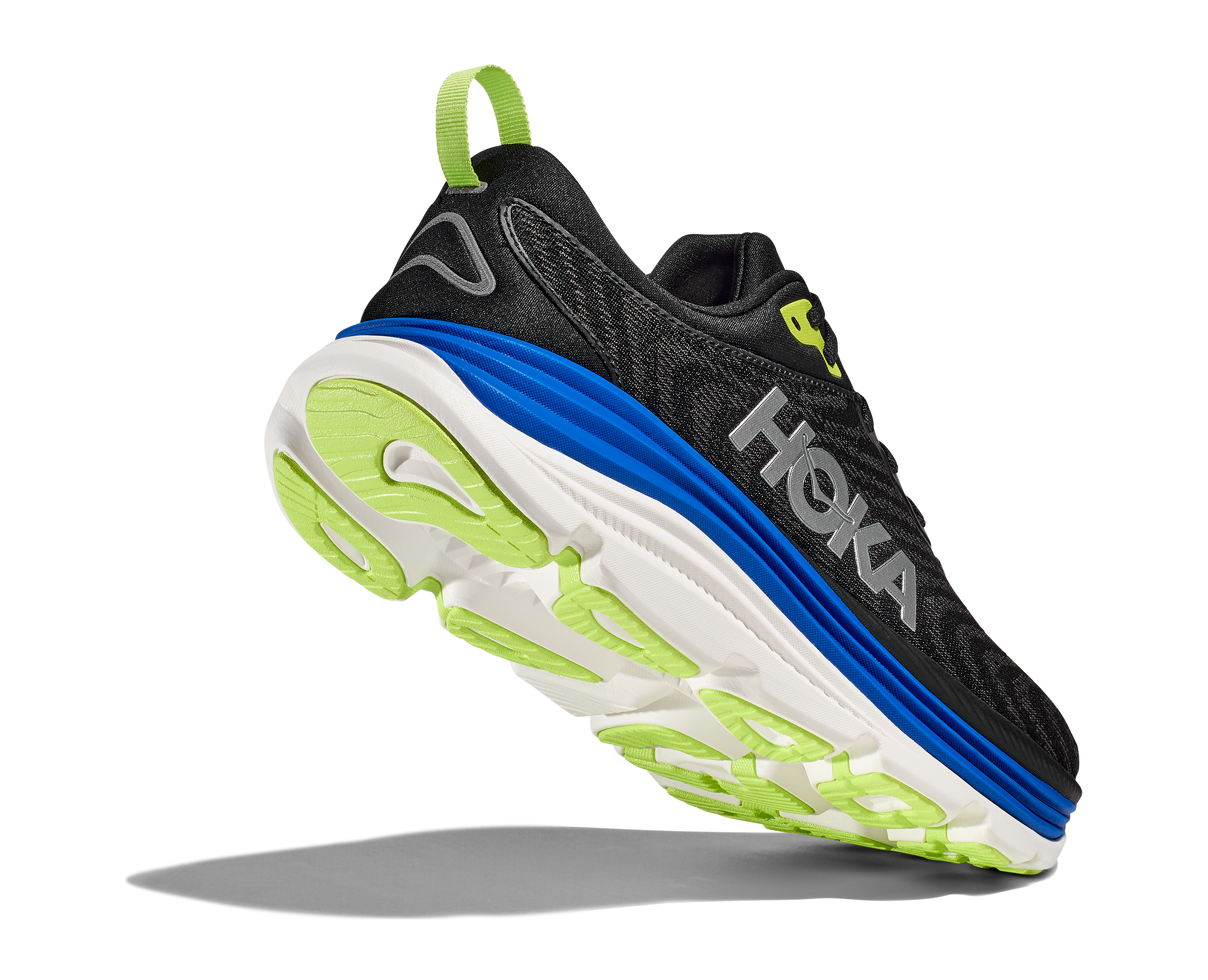Hoka One One M Gaviota 5 - Black/Electric cobalt - 5