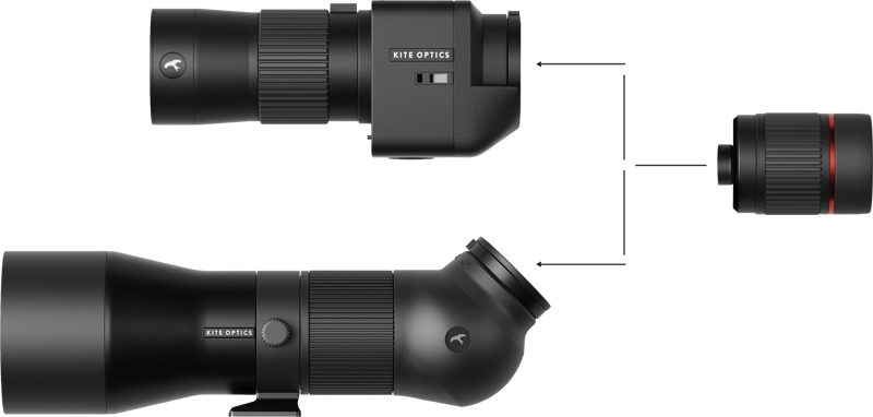 Kite APC 60 ED 17-35x Scope - 8