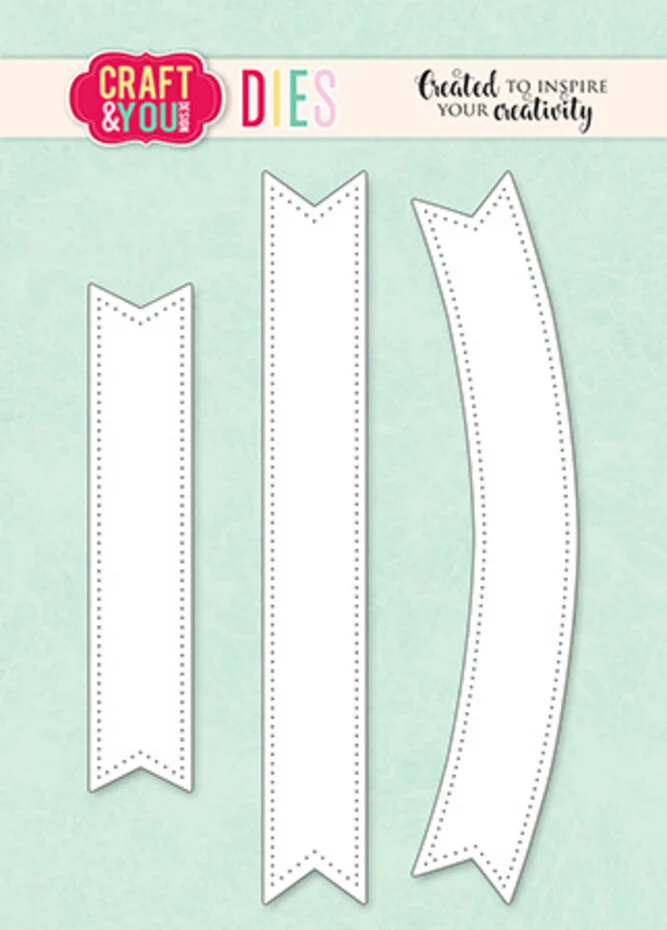 Craft & You Design Banners Set Dies 