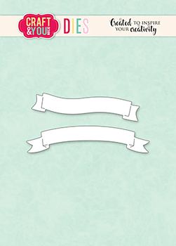 Craft & You Design Mini Banners Set Dies 