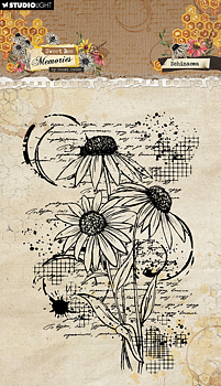 Studio Light Sweet Bee Memories Clear Stamp Echinacea 