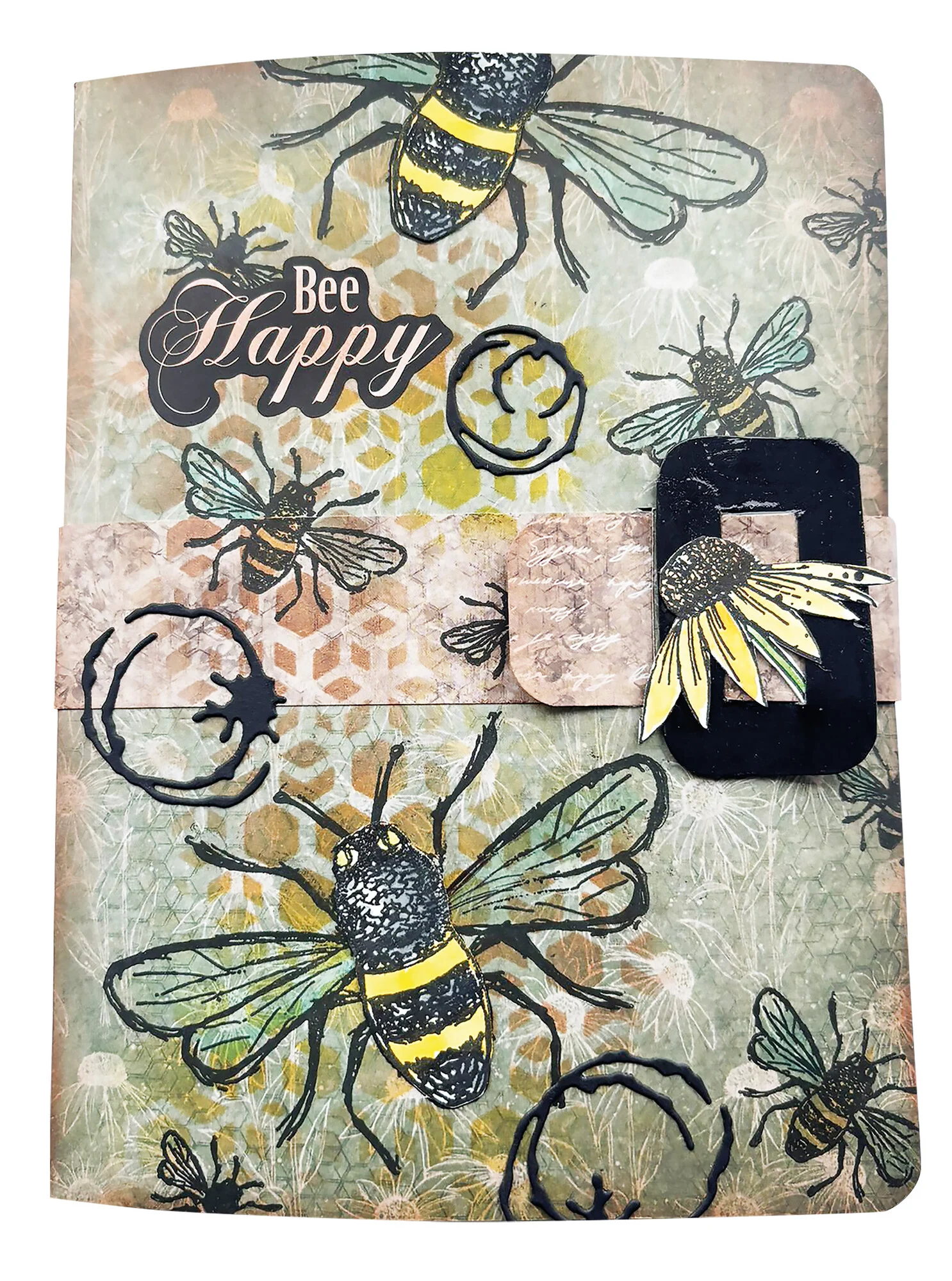 Studio Light Sweet Bee Memories Clear Stamp Floral Bits - 2