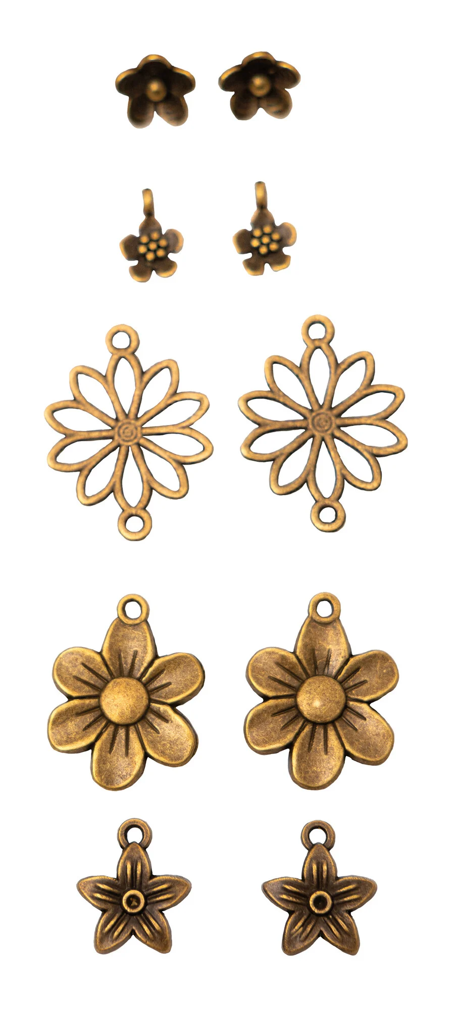 Studio Light Flowers Essentials Metal Charms (10pcs)  - 3