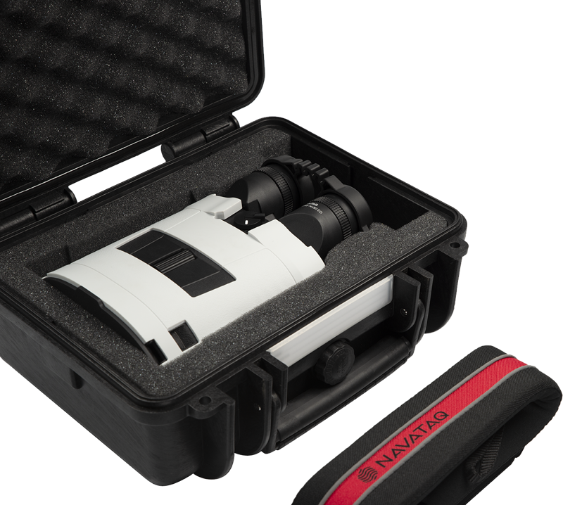 Kite  Marine 14x50 w retical and hardcase stabilized - 2