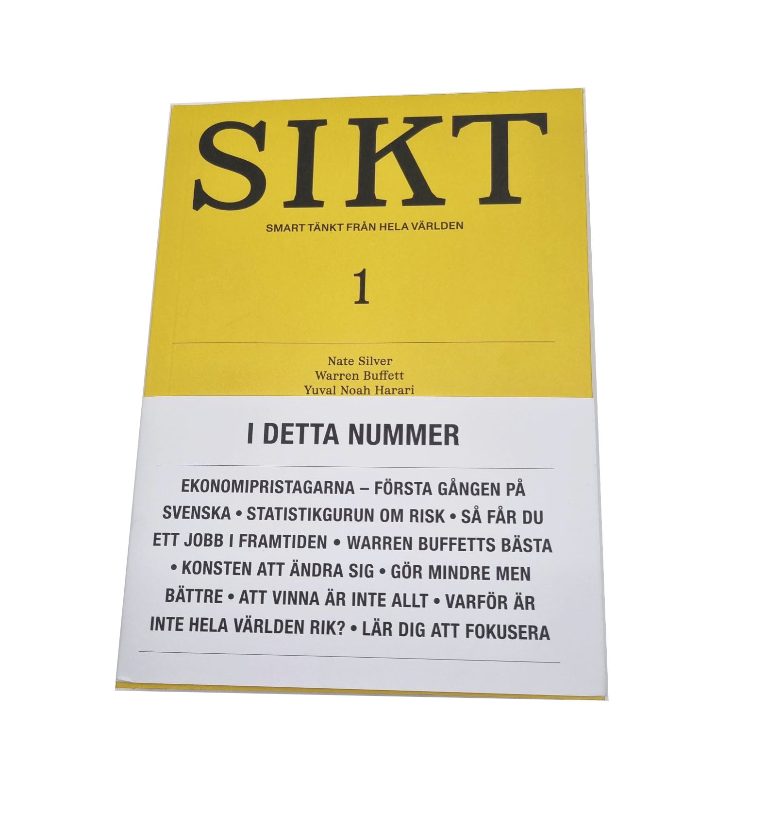 Bok "SIKT" nr 1 - 3
