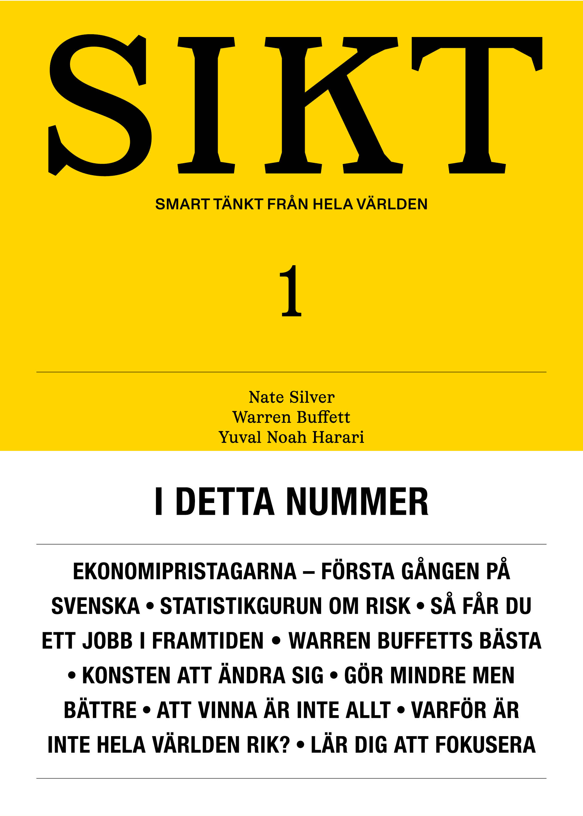 Bok "SIKT" nr 1 - 2