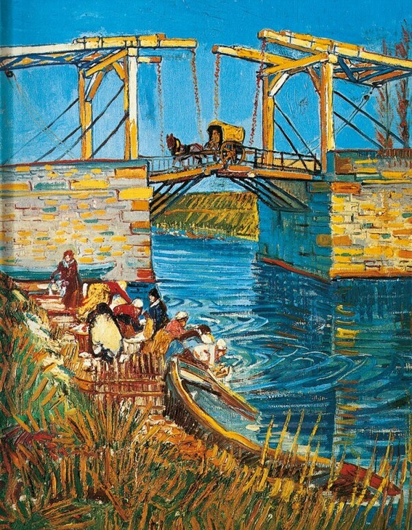 The Langlois Bridge at Arles - van Gogh
