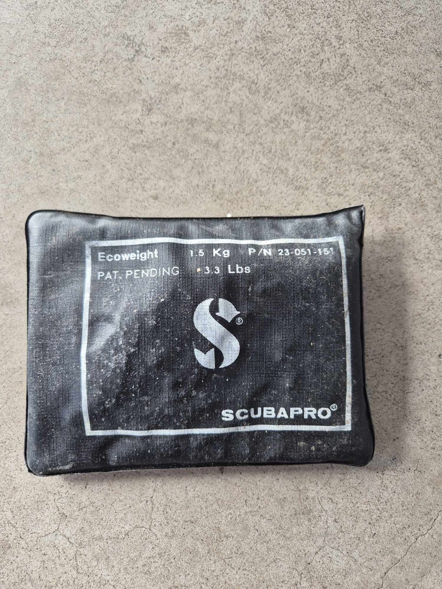 Scubapro Blyhagel, 1,5kg