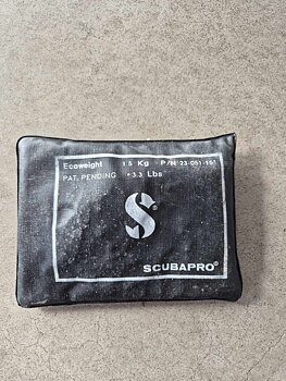 Scubapro Blyhagel, 1,5kg