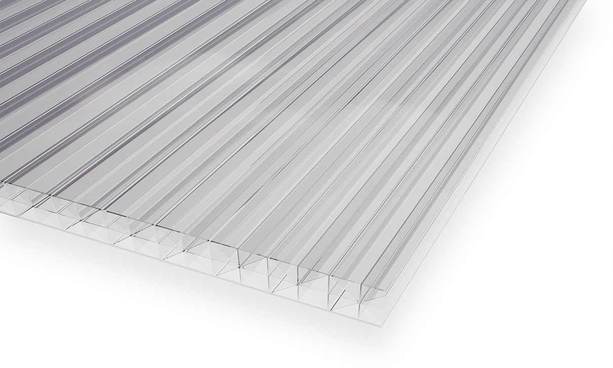 Terrace Komplett Altantak Multiglas 16 mm Klar L:3117 B:5070 - 3