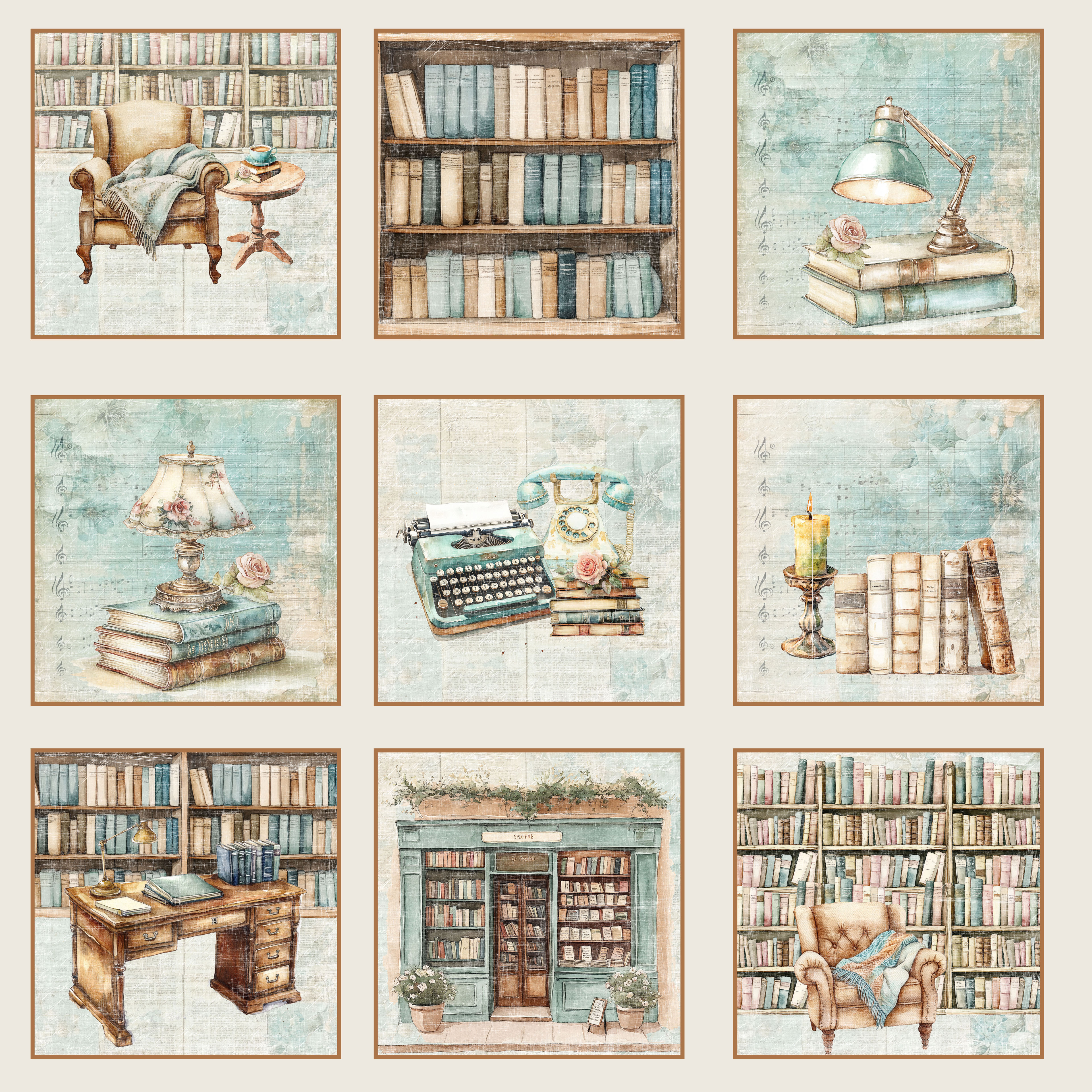 Paperpack Reprint - The Bookshop Collection -  8x8 - 10