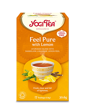 Te Feel Pure Lemon 17 påsar Yogi Tea