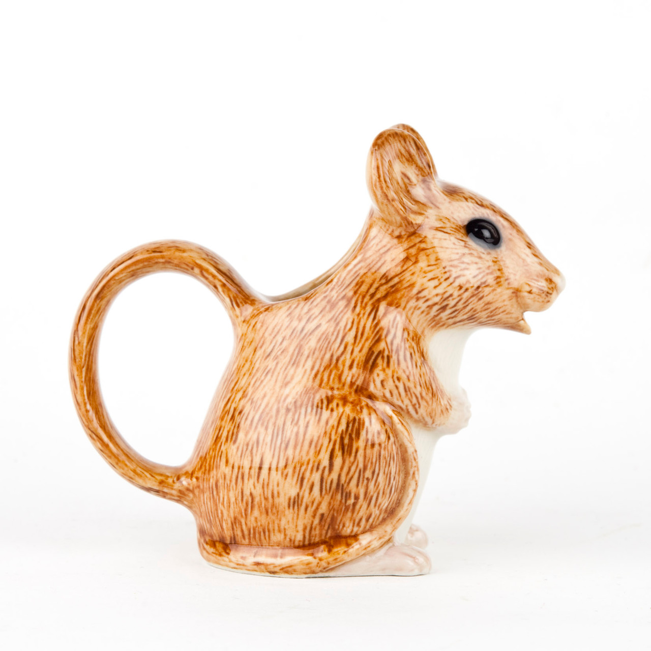 Kanna mini Wood Mouse, handmålat stengods från Quail Ceramics - 2