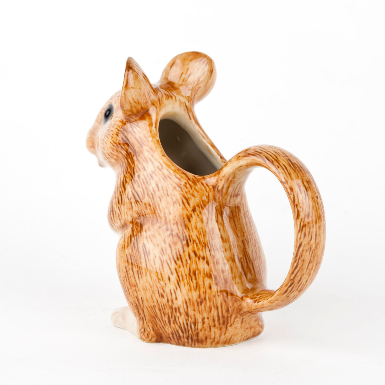 Kanna mini Wood Mouse, handmålat stengods från Quail Ceramics - 3