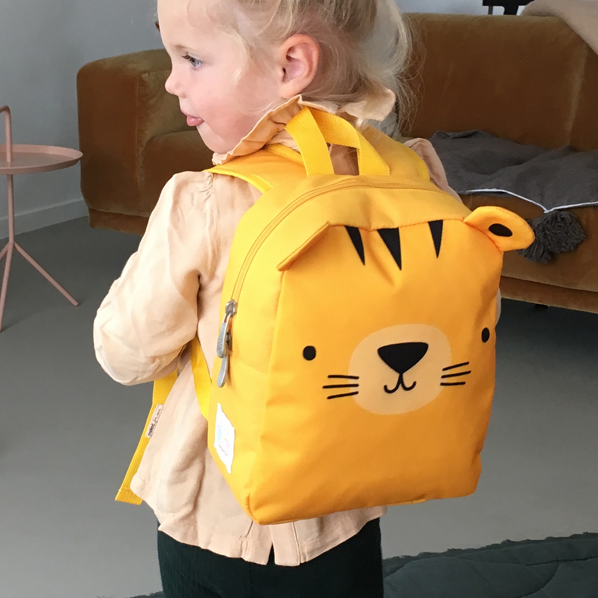 Barnryggsäck, Tiger - A Little Lovely company - 3