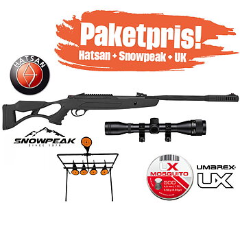Hatsan Airtact PD 4,5mm Skyttepaket