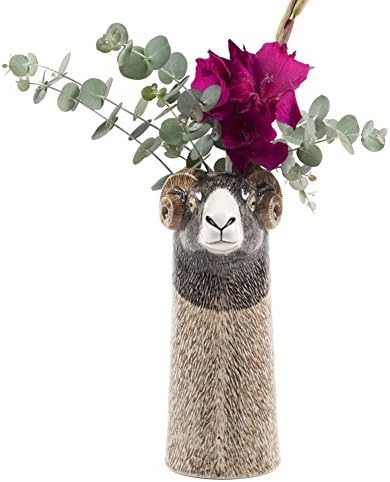 Flower Vase Swaledale L, Handmålat stengods från Quail Ceramics - 2