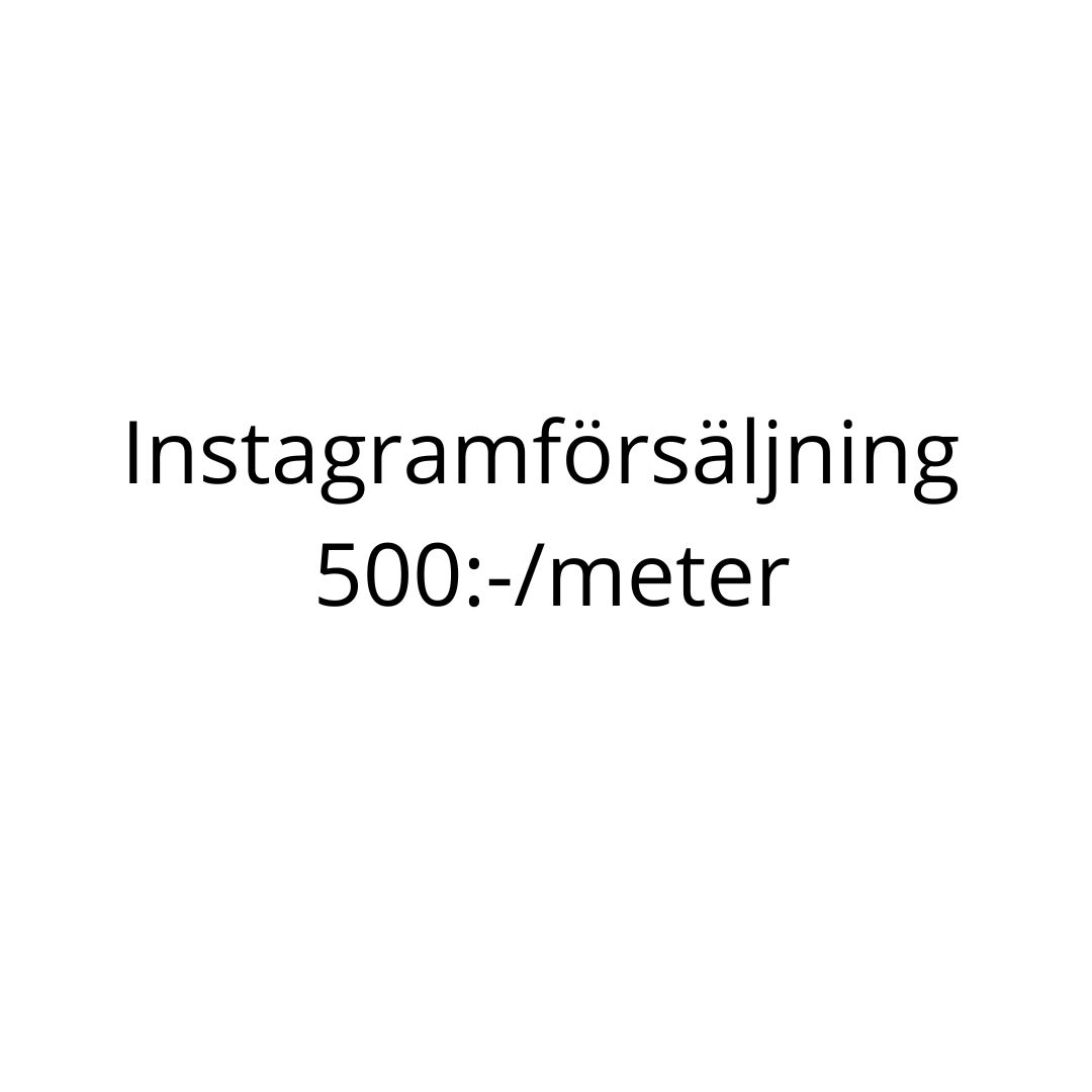 Tyg 500 sek per meter