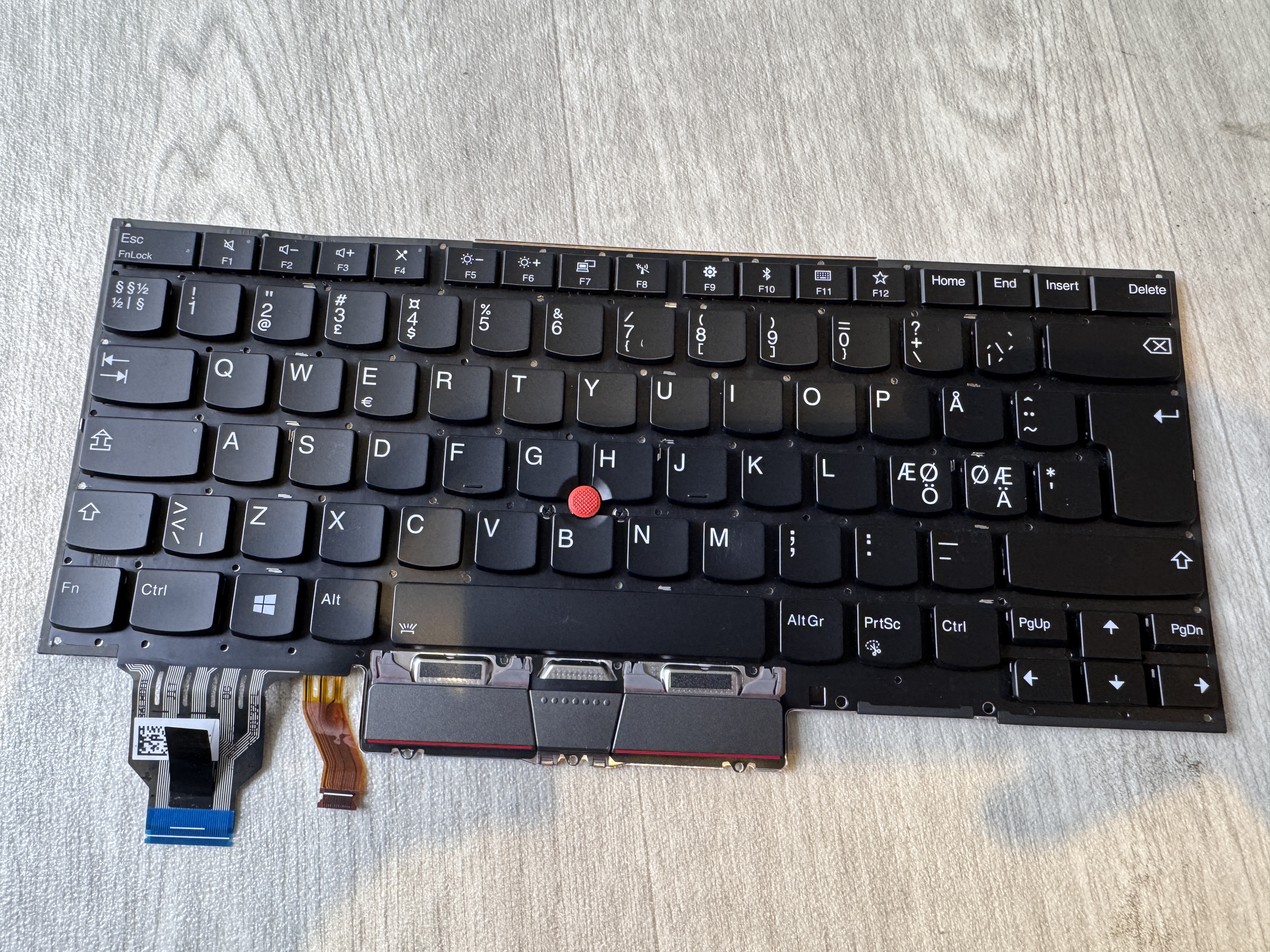 Original Lenovo Tangentbord / Keyboard X1 Yoga 4th Gen4 SN20R55502
