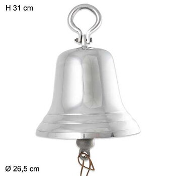 Skipsklokke, Aluminium (Ø 27 cm)