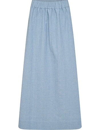 Leveté Room - Lennon 3 Skirt Blue Cotton
