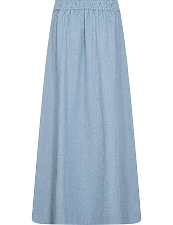 Leveté Room - Lennon 3 Skirt Blue Cotton