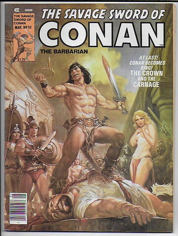 Savage Sword of Conan # 52 VF/NM