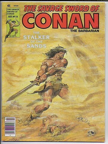 Savage Sword of Conan # 54 NM