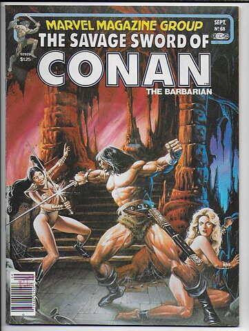 Savage Sword of Conan # 68 VF+