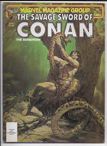 Savage Sword of Conan # 73 FN/VF