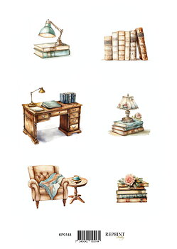 Papper Klippark - The Bookshop  -  A4
