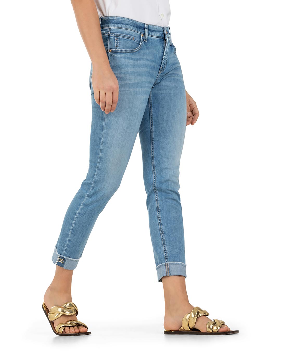 Jeans Piper short sunny ljus denim - 3