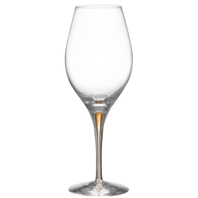 Orrefors Intermezzo Gold Balance set of 2